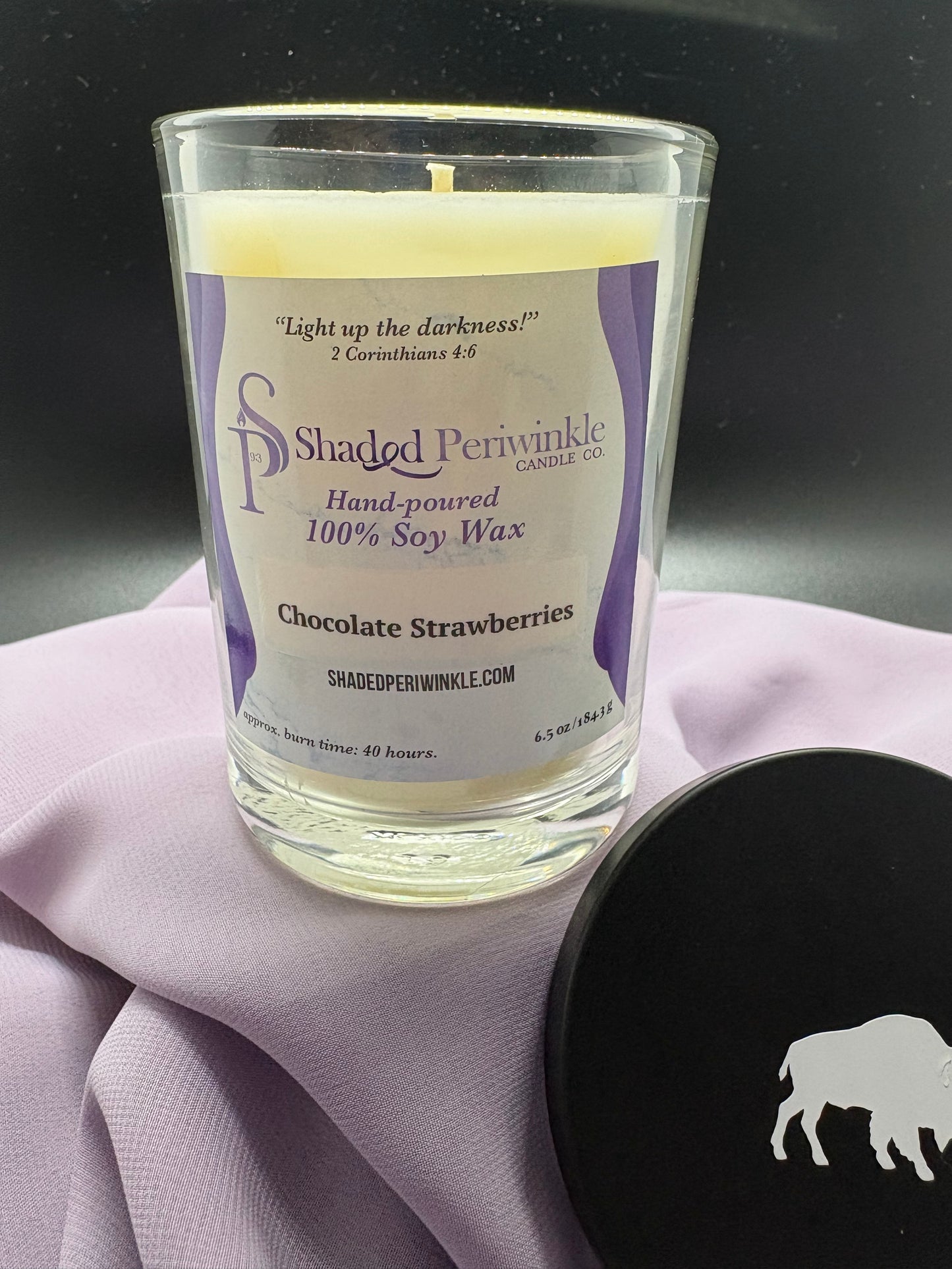 Chocolate Strawberries Jar