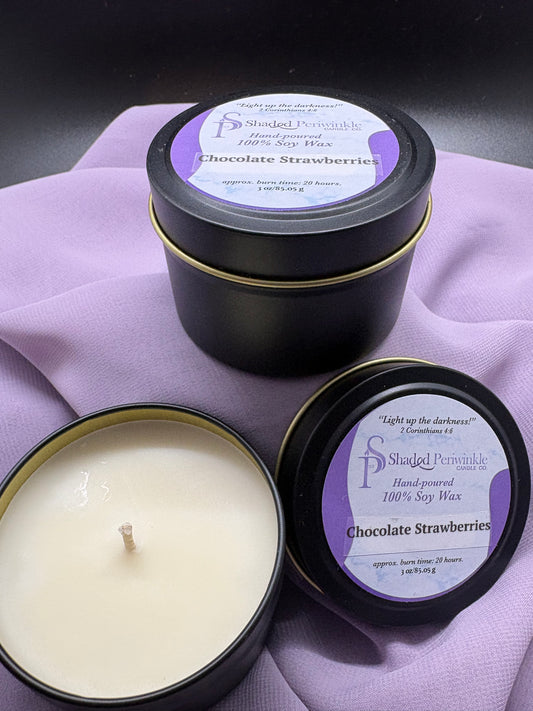 Chocolate Strawberries Tin