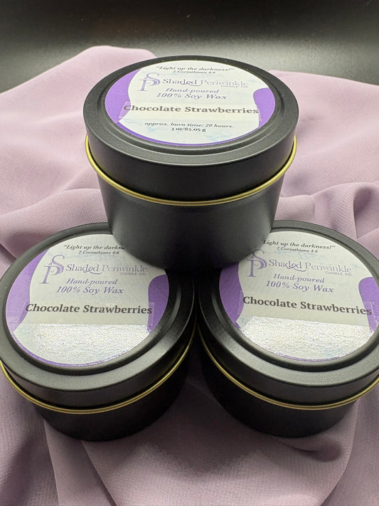 Chocolate Strawberries Tin