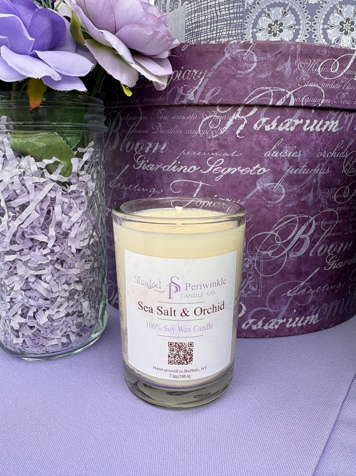 Sea Salt & Orchid Jar