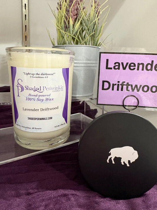 Lavender Driftwood Jar