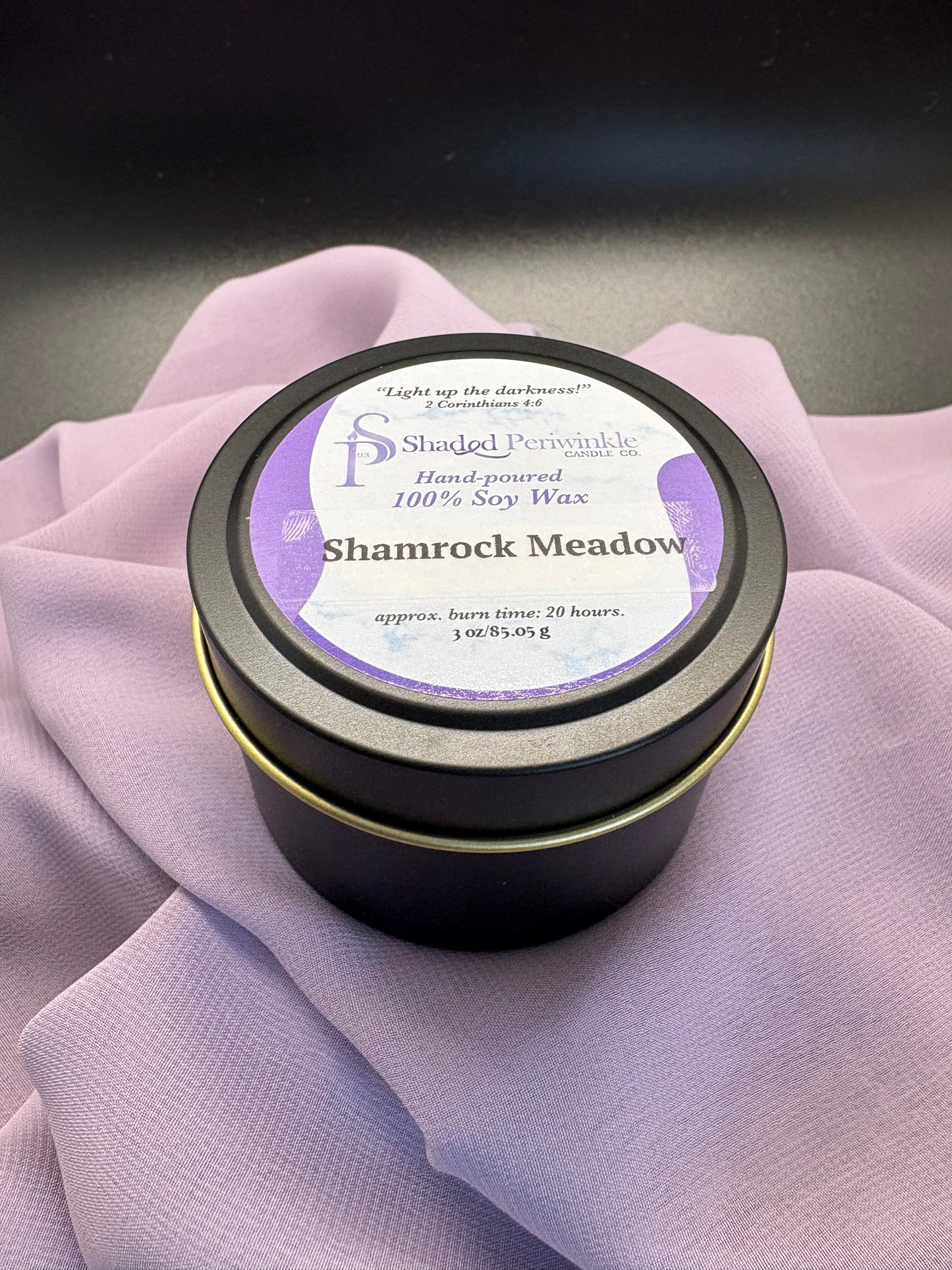 Shamrock Meadow Tin