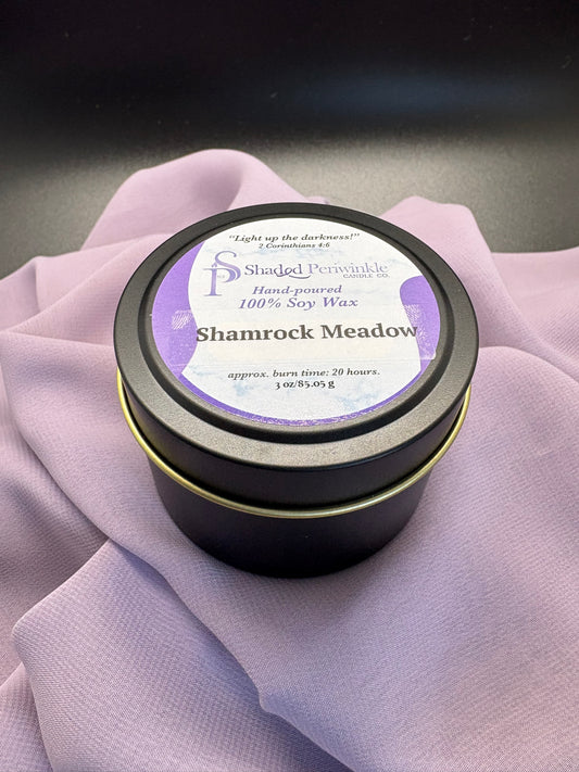 Shamrock Meadow Tin