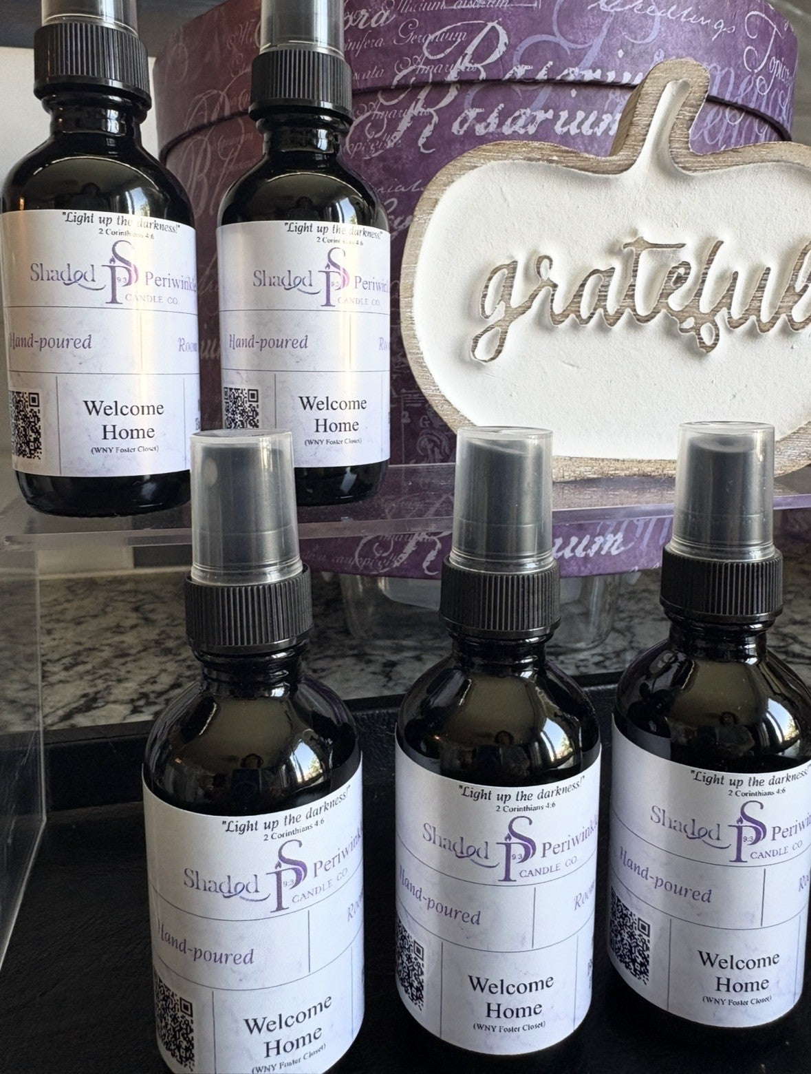 Welcome Home (WNY Foster Closet) Room Spray