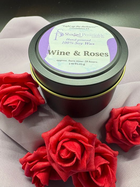 Wine & Roses Tin