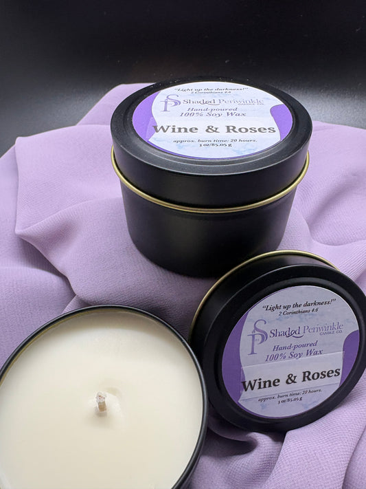 Wine & Roses Tin